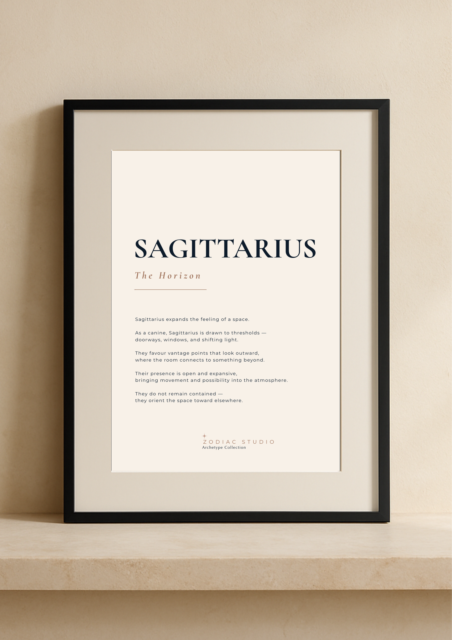 SAGITTARIUS - The Horizon