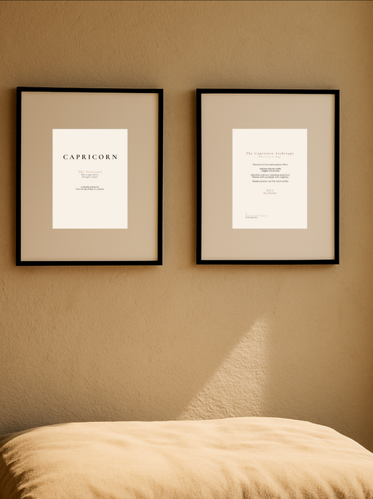 Capricorn Archetype Set - The Structure