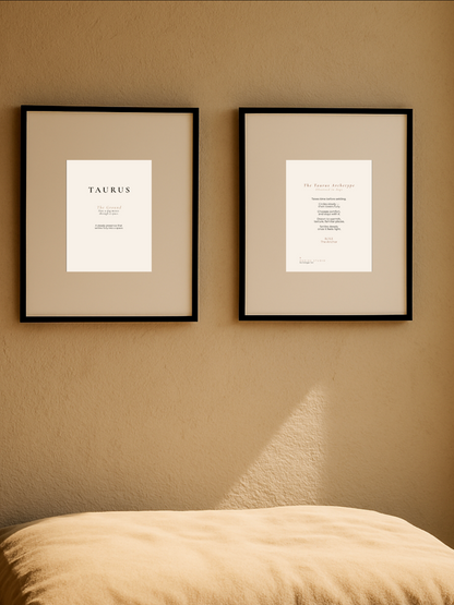 Taurus Archetype Set - The Ground