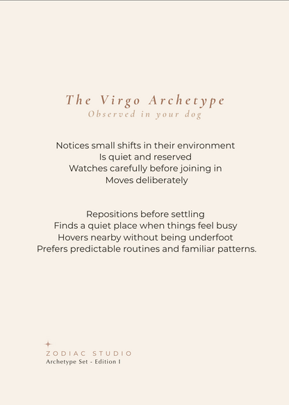 Virgo Archetype Set - The Order