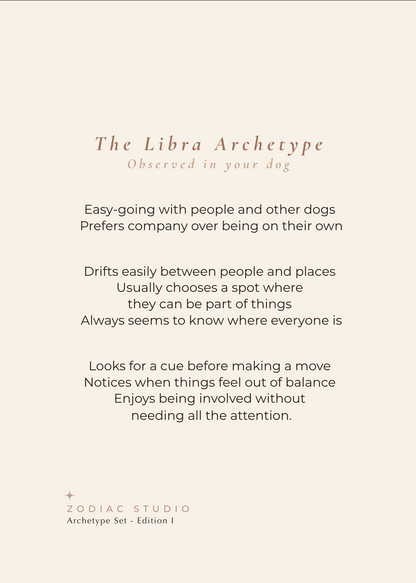 Libra  Archetype Set - The Balance