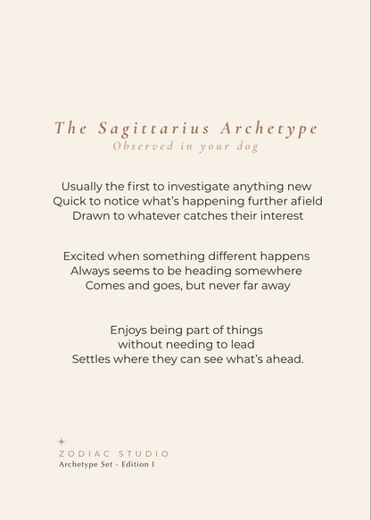 Sagittarius Archetype Set - The Horizon